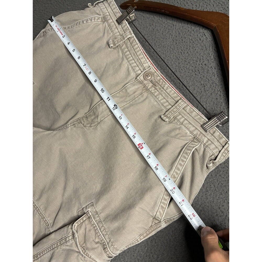 VTG Mossimo Cargo Pants Men 36x28.5 Tactical Utility Y2K Skater Baggy Wide Leg - Picture 10 of 16